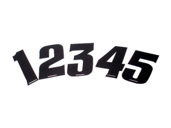 画像1: TANGENT Number Sticker (1)
