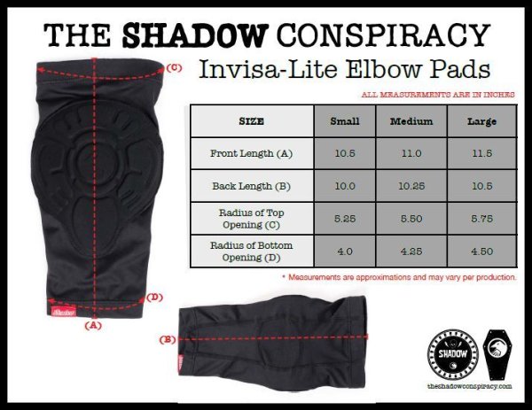 画像2: THE SHADOW CONSPIRACY INVISA-ELBOW PADS (Pair) (2)