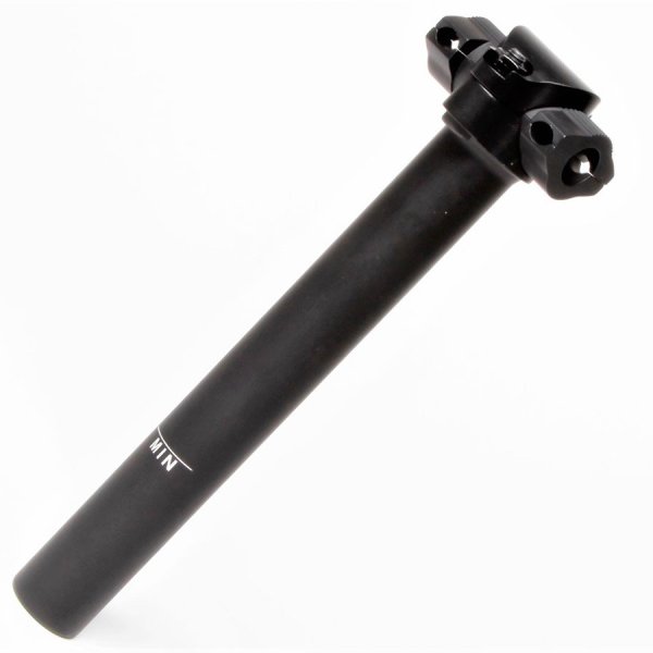 画像1: S&M RAILED SEATPOST 200MM -MATTE BLACK- 【Φ25.4MM】 (1)