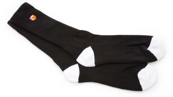 画像1: S&M BLOCK SOCK (BLACK) (1)