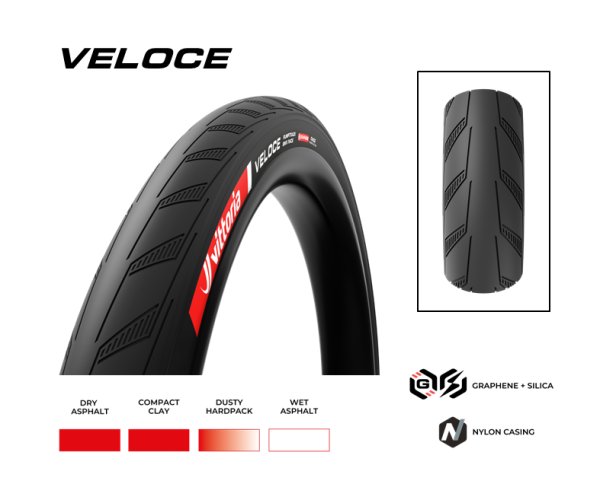 画像1: Vittoria Veloce BMX Tire (1)