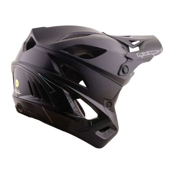 画像4: Troy Lee Designs STAGE STUNT MIPS HELMET DRONE - BLACK (4)