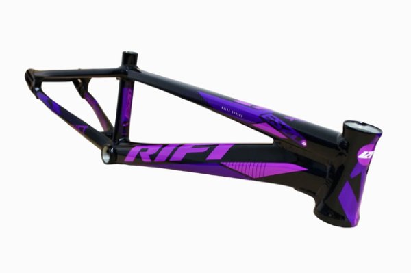 Gloss Black Frame - Purple/Purple Decal